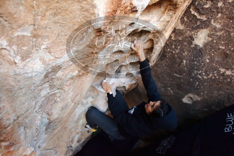 Bouldering in Hueco Tanks on 11/30/2019 with Blue Lizard Climbing and Yoga

Filename: SRM_20191130_1031180.jpg
Aperture: f/4.5
Shutter Speed: 1/250
Body: Canon EOS-1D Mark II
Lens: Canon EF 16-35mm f/2.8 L
