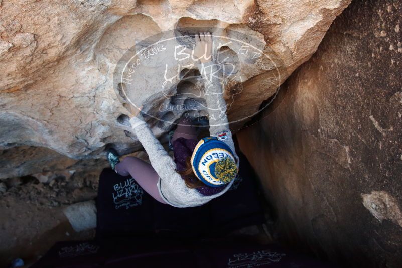 Bouldering in Hueco Tanks on 11/30/2019 with Blue Lizard Climbing and Yoga
Filename: SRM_20191130_1033460.jpg
Aperture: f/5.0
Shutter Speed: 1/250
Body: Canon EOS-1D Mark II
Lens: Canon EF 16-35mm f/2.8 L