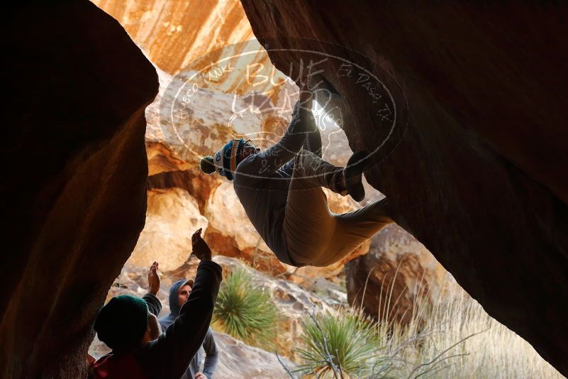 Bouldering in Hueco Tanks on 11/30/2019 with Blue Lizard Climbing and Yoga

Filename: SRM_20191130_1126310.jpg
Aperture: f/5.6
Shutter Speed: 1/250
Body: Canon EOS-1D Mark II
Lens: Canon EF 50mm f/1.8 II