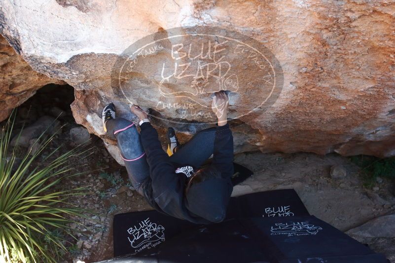 Bouldering in Hueco Tanks on 11/30/2019 with Blue Lizard Climbing and Yoga
Filename: SRM_20191130_1332140.jpg
Aperture: f/5.6
Shutter Speed: 1/250
Body: Canon EOS-1D Mark II
Lens: Canon EF 16-35mm f/2.8 L