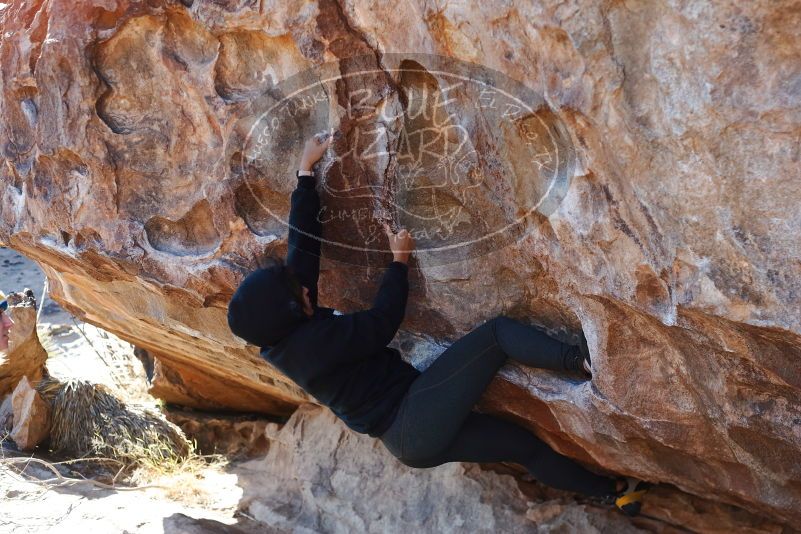 Bouldering in Hueco Tanks on 11/30/2019 with Blue Lizard Climbing and Yoga

Filename: SRM_20191130_1513020.jpg
Aperture: f/4.0
Shutter Speed: 1/320
Body: Canon EOS-1D Mark II
Lens: Canon EF 50mm f/1.8 II