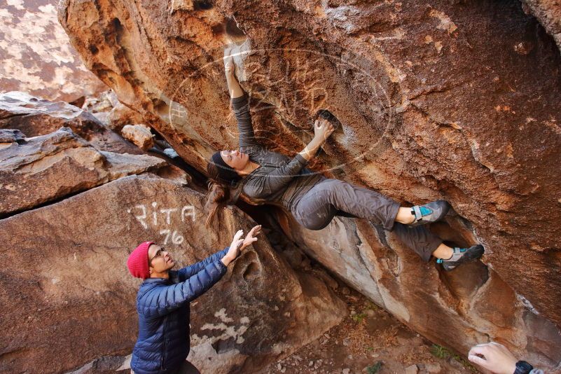 Bouldering in Hueco Tanks on 12/06/2019 with Blue Lizard Climbing and Yoga

Filename: SRM_20191206_1043381.jpg
Aperture: f/4.5
Shutter Speed: 1/250
Body: Canon EOS-1D Mark II
Lens: Canon EF 16-35mm f/2.8 L