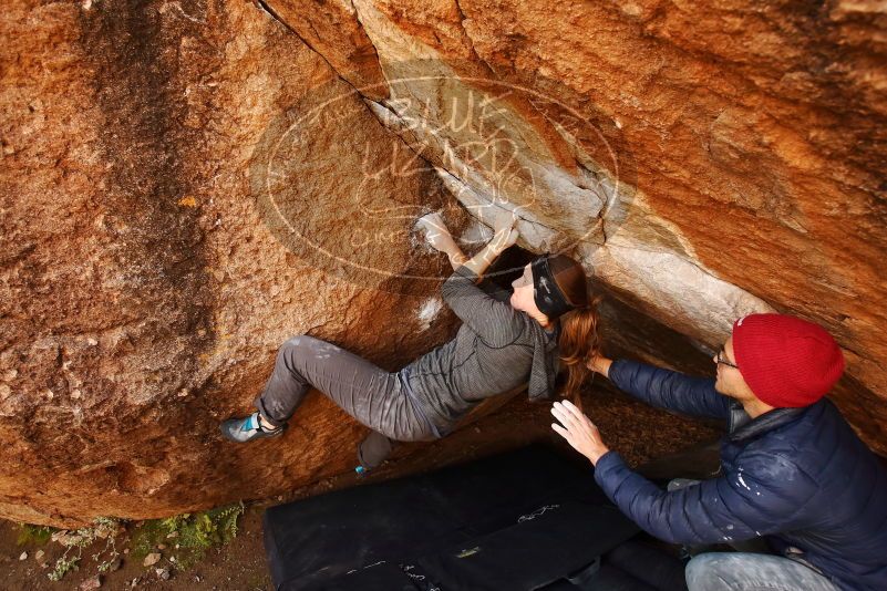 Bouldering in Hueco Tanks on 12/06/2019 with Blue Lizard Climbing and Yoga
Filename: SRM_20191206_1153470.jpg
Aperture: f/4.5
Shutter Speed: 1/250
Body: Canon EOS-1D Mark II
Lens: Canon EF 16-35mm f/2.8 L