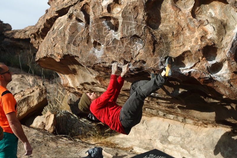 Bouldering in Hueco Tanks on 12/11/2019 with Blue Lizard Climbing and Yoga

Filename: SRM_20191211_1009360.jpg
Aperture: f/4.0
Shutter Speed: 1/400
Body: Canon EOS-1D Mark II
Lens: Canon EF 50mm f/1.8 II