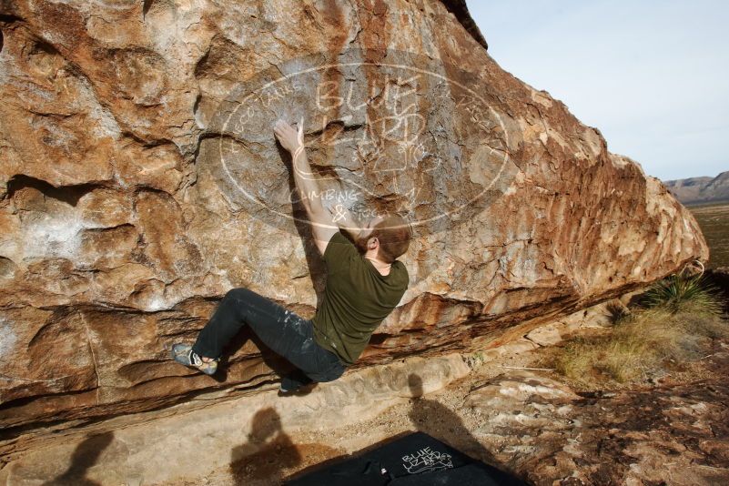Bouldering in Hueco Tanks on 12/11/2019 with Blue Lizard Climbing and Yoga

Filename: SRM_20191211_1027550.jpg
Aperture: f/6.3
Shutter Speed: 1/400
Body: Canon EOS-1D Mark II
Lens: Canon EF 16-35mm f/2.8 L