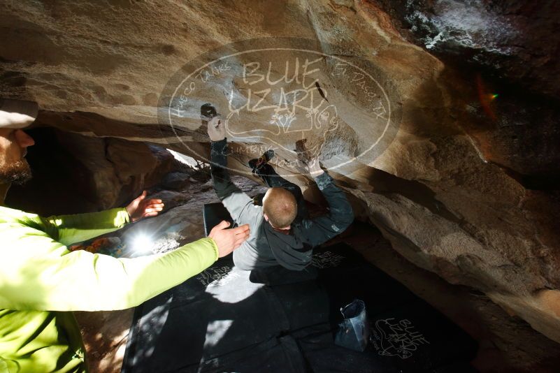 Bouldering in Hueco Tanks on 12/11/2019 with Blue Lizard Climbing and Yoga

Filename: SRM_20191211_1236330.jpg
Aperture: f/6.3
Shutter Speed: 1/250
Body: Canon EOS-1D Mark II
Lens: Canon EF 16-35mm f/2.8 L