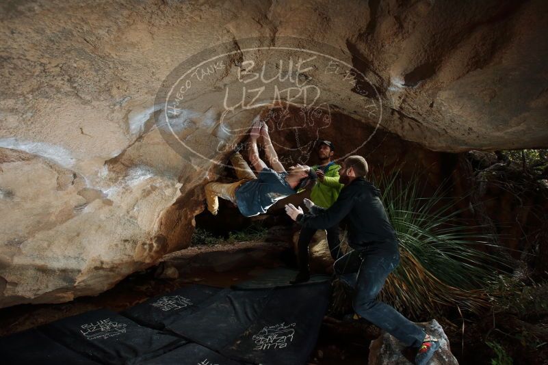 Bouldering in Hueco Tanks on 12/11/2019 with Blue Lizard Climbing and Yoga

Filename: SRM_20191211_1250280.jpg
Aperture: f/6.3
Shutter Speed: 1/250
Body: Canon EOS-1D Mark II
Lens: Canon EF 16-35mm f/2.8 L