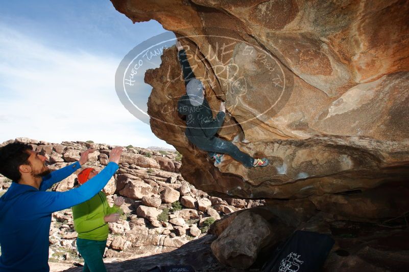 Bouldering in Hueco Tanks on 12/11/2019 with Blue Lizard Climbing and Yoga

Filename: SRM_20191211_1358500.jpg
Aperture: f/5.6
Shutter Speed: 1/250
Body: Canon EOS-1D Mark II
Lens: Canon EF 16-35mm f/2.8 L