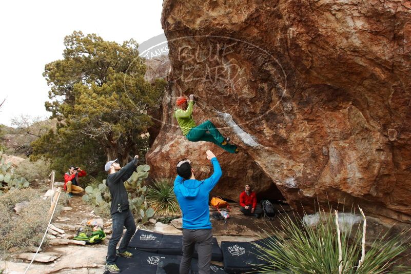 Bouldering in Hueco Tanks on 12/11/2019 with Blue Lizard Climbing and Yoga

Filename: SRM_20191211_1554190.jpg
Aperture: f/6.3
Shutter Speed: 1/250
Body: Canon EOS-1D Mark II
Lens: Canon EF 16-35mm f/2.8 L