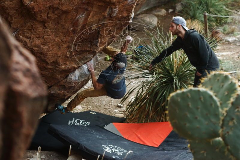 Bouldering in Hueco Tanks on 12/11/2019 with Blue Lizard Climbing and Yoga

Filename: SRM_20191211_1623470.jpg
Aperture: f/4.5
Shutter Speed: 1/250
Body: Canon EOS-1D Mark II
Lens: Canon EF 50mm f/1.8 II