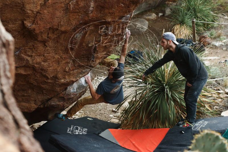 Bouldering in Hueco Tanks on 12/11/2019 with Blue Lizard Climbing and Yoga

Filename: SRM_20191211_1623490.jpg
Aperture: f/4.5
Shutter Speed: 1/250
Body: Canon EOS-1D Mark II
Lens: Canon EF 50mm f/1.8 II