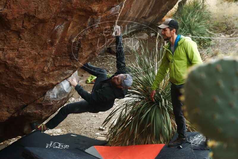 Bouldering in Hueco Tanks on 12/11/2019 with Blue Lizard Climbing and Yoga

Filename: SRM_20191211_1628060.jpg
Aperture: f/4.5
Shutter Speed: 1/250
Body: Canon EOS-1D Mark II
Lens: Canon EF 50mm f/1.8 II