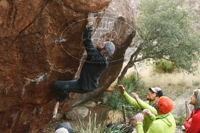 Bouldering in Hueco Tanks on 12/11/2019 with Blue Lizard Climbing and Yoga

Filename: SRM_20191211_1629030.jpg
Aperture: f/4.5
Shutter Speed: 1/250
Body: Canon EOS-1D Mark II
Lens: Canon EF 50mm f/1.8 II