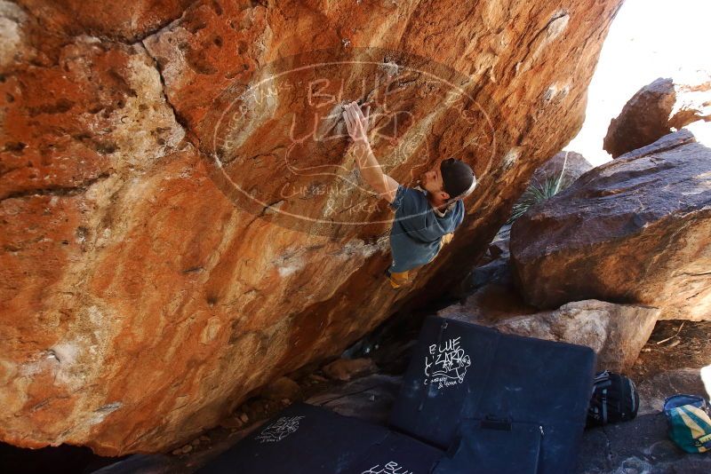 Bouldering in Hueco Tanks on 12/13/2019 with Blue Lizard Climbing and Yoga

Filename: SRM_20191213_1314191.jpg
Aperture: f/4.0
Shutter Speed: 1/250
Body: Canon EOS-1D Mark II
Lens: Canon EF 16-35mm f/2.8 L