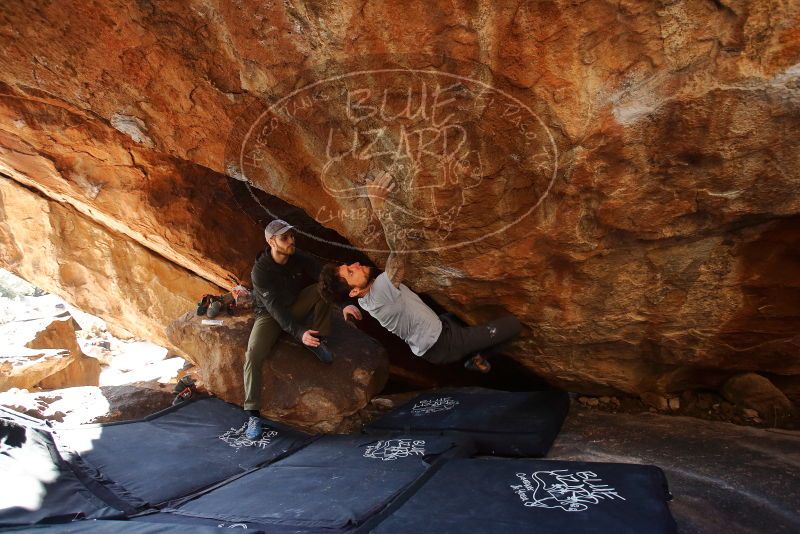 Bouldering in Hueco Tanks on 12/13/2019 with Blue Lizard Climbing and Yoga
Filename: SRM_20191213_1339030.jpg
Aperture: f/4.0
Shutter Speed: 1/250
Body: Canon EOS-1D Mark II
Lens: Canon EF 16-35mm f/2.8 L