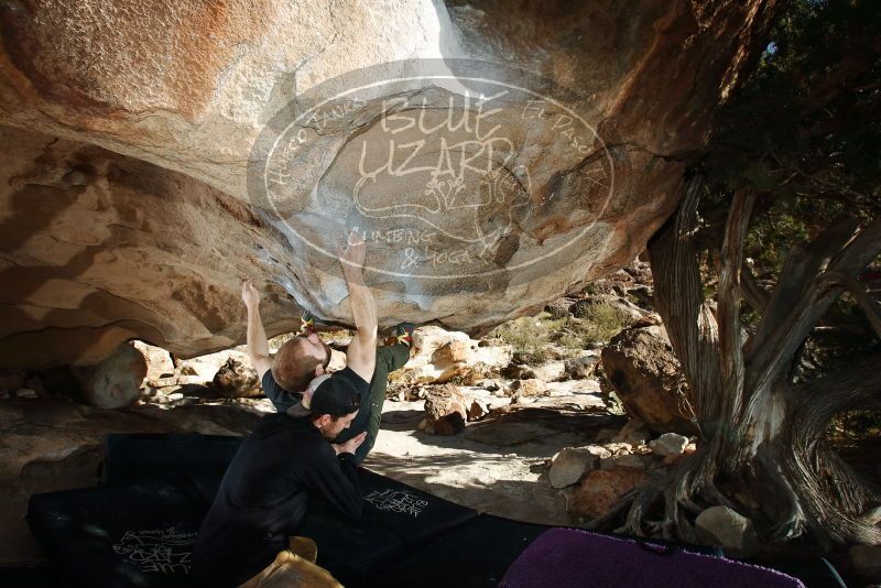 Bouldering in Hueco Tanks on 12/13/2019 with Blue Lizard Climbing and Yoga
Filename: SRM_20191213_1558110.jpg
Aperture: f/7.1
Shutter Speed: 1/250
Body: Canon EOS-1D Mark II
Lens: Canon EF 16-35mm f/2.8 L