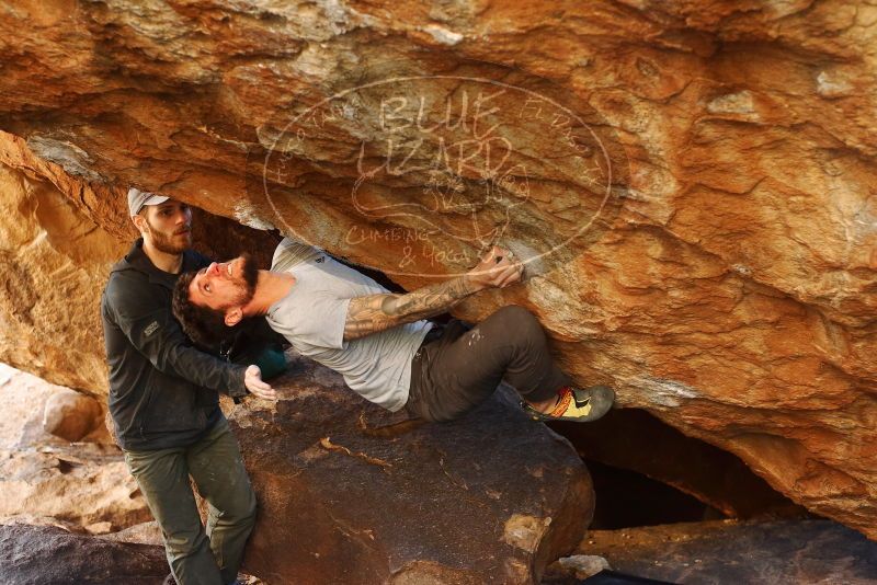 Bouldering in Hueco Tanks on 12/13/2019 with Blue Lizard Climbing and Yoga

Filename: SRM_20191213_1643211.jpg
Aperture: f/3.2
Shutter Speed: 1/250
Body: Canon EOS-1D Mark II
Lens: Canon EF 50mm f/1.8 II