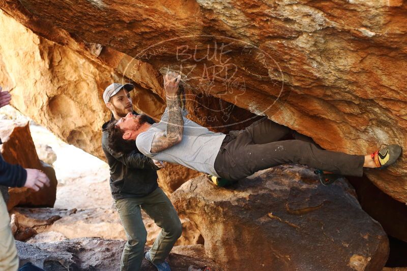 Bouldering in Hueco Tanks on 12/13/2019 with Blue Lizard Climbing and Yoga

Filename: SRM_20191213_1654310.jpg
Aperture: f/3.2
Shutter Speed: 1/250
Body: Canon EOS-1D Mark II
Lens: Canon EF 50mm f/1.8 II