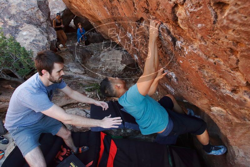 Bouldering in Hueco Tanks on 12/14/2019 with Blue Lizard Climbing and Yoga

Filename: SRM_20191214_1135130.jpg
Aperture: f/5.0
Shutter Speed: 1/250
Body: Canon EOS-1D Mark II
Lens: Canon EF 16-35mm f/2.8 L