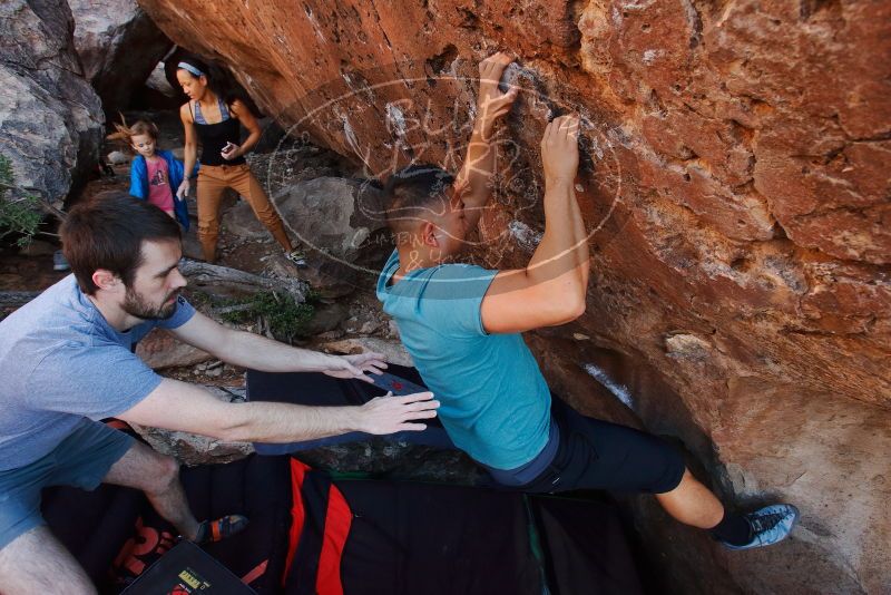 Bouldering in Hueco Tanks on 12/14/2019 with Blue Lizard Climbing and Yoga

Filename: SRM_20191214_1135271.jpg
Aperture: f/5.6
Shutter Speed: 1/250
Body: Canon EOS-1D Mark II
Lens: Canon EF 16-35mm f/2.8 L
