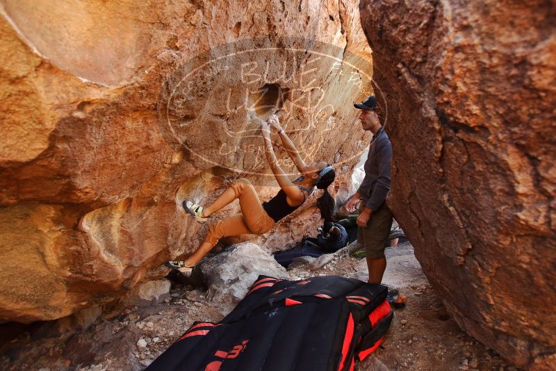 Bouldering in Hueco Tanks on 12/14/2019 with Blue Lizard Climbing and Yoga

Filename: SRM_20191214_1147070.jpg
Aperture: f/3.2
Shutter Speed: 1/320
Body: Canon EOS-1D Mark II
Lens: Canon EF 16-35mm f/2.8 L