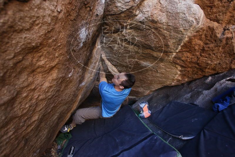 Bouldering in Hueco Tanks on 12/14/2019 with Blue Lizard Climbing and Yoga

Filename: SRM_20191214_1527110.jpg
Aperture: f/3.5
Shutter Speed: 1/250
Body: Canon EOS-1D Mark II
Lens: Canon EF 16-35mm f/2.8 L