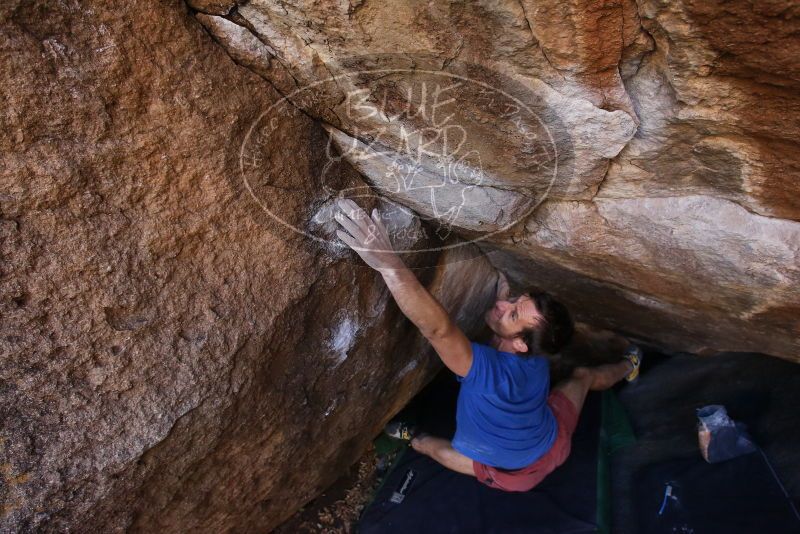Bouldering in Hueco Tanks on 12/14/2019 with Blue Lizard Climbing and Yoga
Filename: SRM_20191214_1536240.jpg
Aperture: f/5.6
Shutter Speed: 1/250
Body: Canon EOS-1D Mark II
Lens: Canon EF 16-35mm f/2.8 L