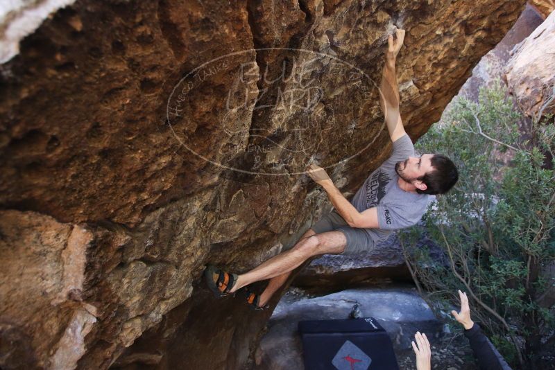 Bouldering in Hueco Tanks on 12/14/2019 with Blue Lizard Climbing and Yoga

Filename: SRM_20191214_1545320.jpg
Aperture: f/3.5
Shutter Speed: 1/250
Body: Canon EOS-1D Mark II
Lens: Canon EF 16-35mm f/2.8 L