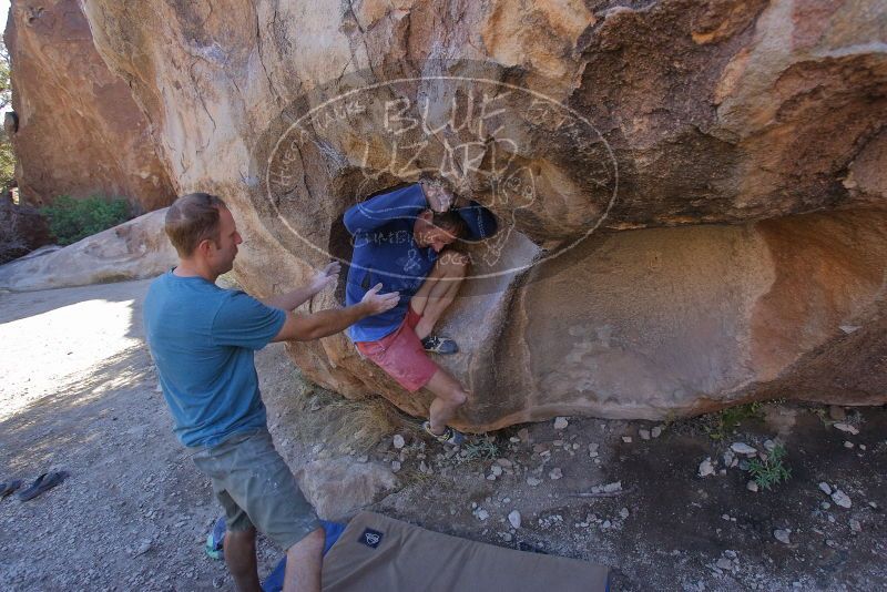Bouldering in Hueco Tanks on 12/14/2019 with Blue Lizard Climbing and Yoga

Filename: SRM_20191214_1554580.jpg
Aperture: f/5.0
Shutter Speed: 1/250
Body: Canon EOS-1D Mark II
Lens: Canon EF 16-35mm f/2.8 L