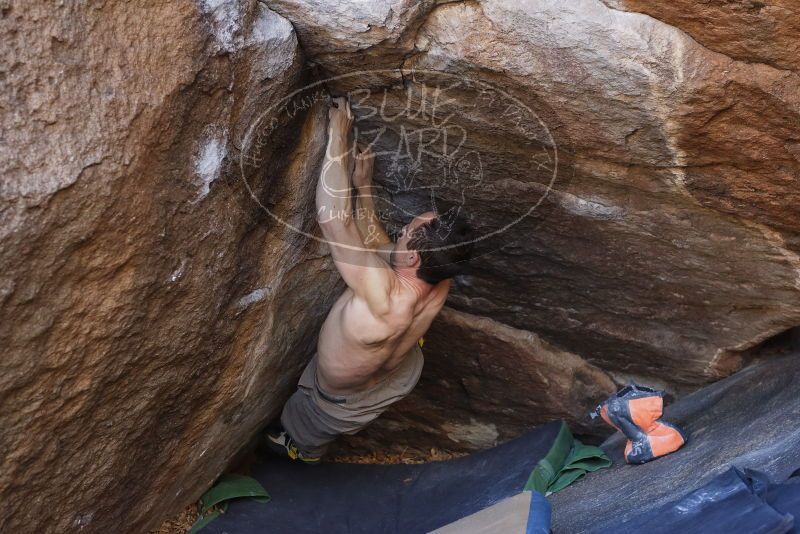 Bouldering in Hueco Tanks on 12/14/2019 with Blue Lizard Climbing and Yoga

Filename: SRM_20191214_1637520.jpg
Aperture: f/4.0
Shutter Speed: 1/250
Body: Canon EOS-1D Mark II
Lens: Canon EF 50mm f/1.8 II