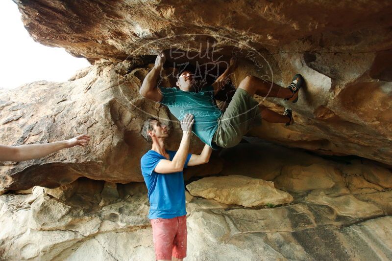 Bouldering in Hueco Tanks on 12/14/2019 with Blue Lizard Climbing and Yoga
Filename: SRM_20191214_1754130.jpg
Aperture: f/3.2
Shutter Speed: 1/200
Body: Canon EOS-1D Mark II
Lens: Canon EF 16-35mm f/2.8 L