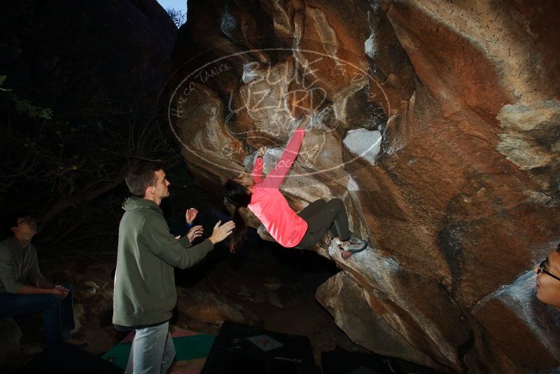 Bouldering in Hueco Tanks on 12/15/2019 with Blue Lizard Climbing and Yoga
Filename: SRM_20191215_1047020.jpg
Aperture: f/8.0
Shutter Speed: 1/250
Body: Canon EOS-1D Mark II
Lens: Canon EF 16-35mm f/2.8 L