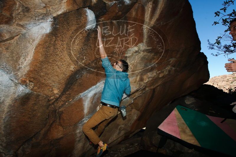 Bouldering in Hueco Tanks on 12/15/2019 with Blue Lizard Climbing and Yoga

Filename: SRM_20191215_1052290.jpg
Aperture: f/8.0
Shutter Speed: 1/250
Body: Canon EOS-1D Mark II
Lens: Canon EF 16-35mm f/2.8 L