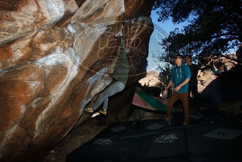 Bouldering in Hueco Tanks on 12/15/2019 with Blue Lizard Climbing and Yoga

Filename: SRM_20191215_1052510.jpg
Aperture: f/8.0
Shutter Speed: 1/250
Body: Canon EOS-1D Mark II
Lens: Canon EF 16-35mm f/2.8 L