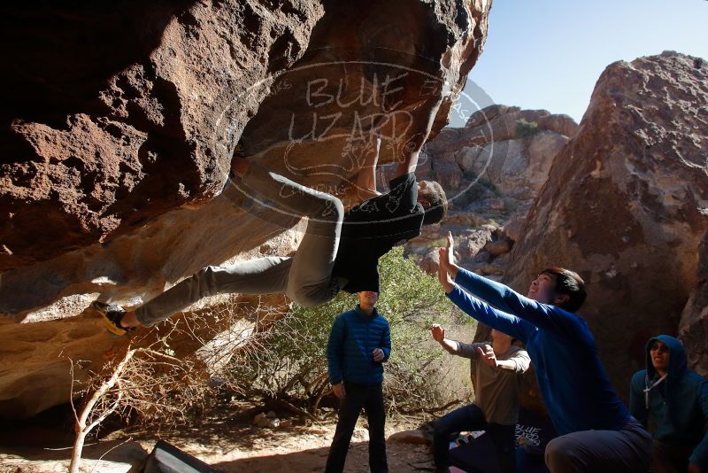 Bouldering in Hueco Tanks on 12/15/2019 with Blue Lizard Climbing and Yoga

Filename: SRM_20191215_1440000.jpg
Aperture: f/4.5
Shutter Speed: 1/400
Body: Canon EOS-1D Mark II
Lens: Canon EF 16-35mm f/2.8 L