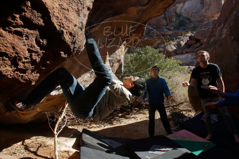Bouldering in Hueco Tanks on 12/15/2019 with Blue Lizard Climbing and Yoga

Filename: SRM_20191215_1444260.jpg
Aperture: f/5.6
Shutter Speed: 1/400
Body: Canon EOS-1D Mark II
Lens: Canon EF 16-35mm f/2.8 L