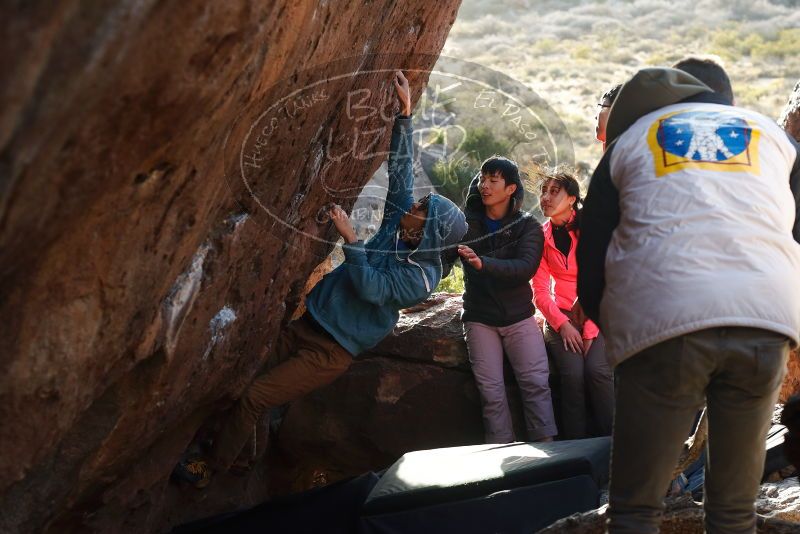 Bouldering in Hueco Tanks on 12/15/2019 with Blue Lizard Climbing and Yoga

Filename: SRM_20191215_1702180.jpg
Aperture: f/4.0
Shutter Speed: 1/250
Body: Canon EOS-1D Mark II
Lens: Canon EF 50mm f/1.8 II