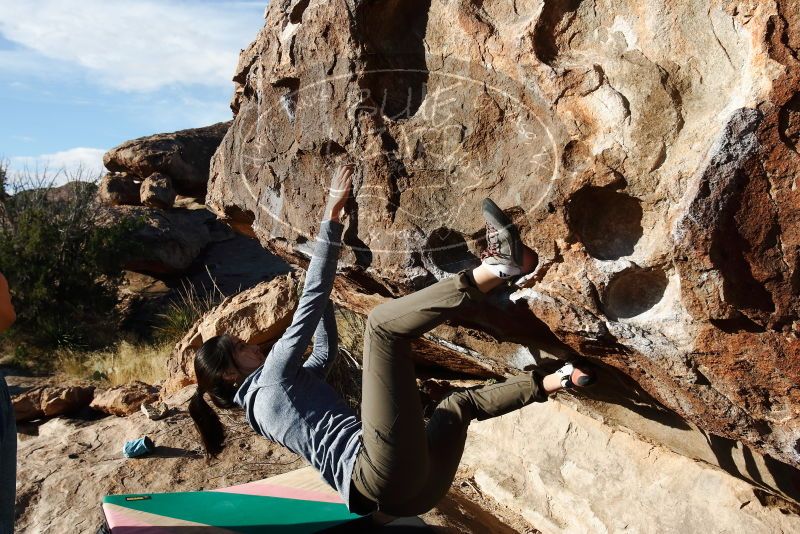 Bouldering in Hueco Tanks on 12/16/2019 with Blue Lizard Climbing and Yoga

Filename: SRM_20191216_1017270.jpg
Aperture: f/8.0
Shutter Speed: 1/500
Body: Canon EOS-1D Mark II
Lens: Canon EF 16-35mm f/2.8 L