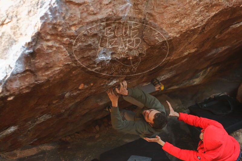 Bouldering in Hueco Tanks on 12/16/2019 with Blue Lizard Climbing and Yoga

Filename: SRM_20191216_1203140.jpg
Aperture: f/3.2
Shutter Speed: 1/250
Body: Canon EOS-1D Mark II
Lens: Canon EF 50mm f/1.8 II