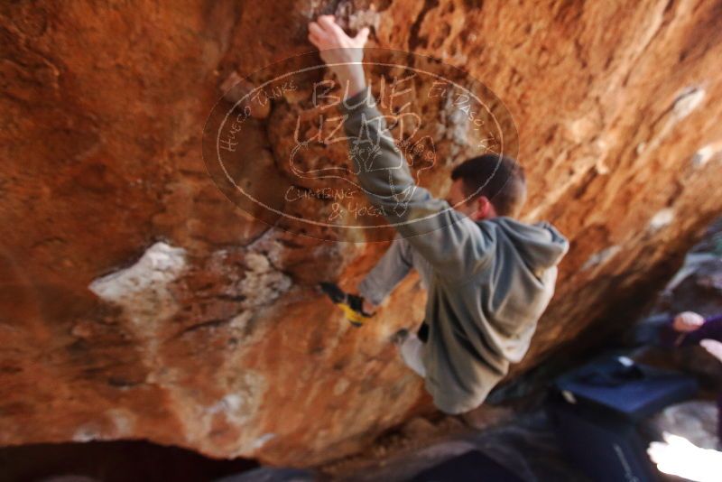 Bouldering in Hueco Tanks on 12/16/2019 with Blue Lizard Climbing and Yoga
Filename: SRM_20191216_1250570.jpg
Aperture: f/4.0
Shutter Speed: 1/250
Body: Canon EOS-1D Mark II
Lens: Canon EF 16-35mm f/2.8 L