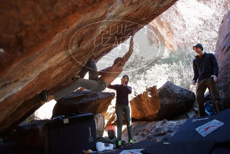 Bouldering in Hueco Tanks on 12/16/2019 with Blue Lizard Climbing and Yoga

Filename: SRM_20191216_1253250.jpg
Aperture: f/4.0
Shutter Speed: 1/250
Body: Canon EOS-1D Mark II
Lens: Canon EF 16-35mm f/2.8 L