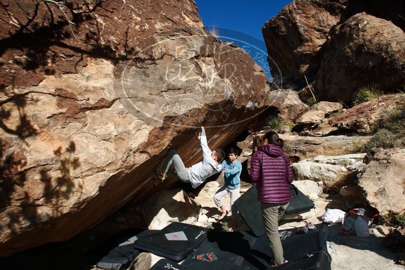 Bouldering in Hueco Tanks on 12/16/2019 with Blue Lizard Climbing and Yoga

Filename: SRM_20191216_1334130.jpg
Aperture: f/9.0
Shutter Speed: 1/250
Body: Canon EOS-1D Mark II
Lens: Canon EF 16-35mm f/2.8 L