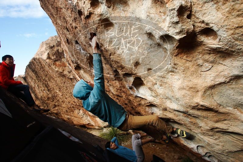 Bouldering in Hueco Tanks on 12/16/2019 with Blue Lizard Climbing and Yoga

Filename: SRM_20191216_1548120.jpg
Aperture: f/7.1
Shutter Speed: 1/250
Body: Canon EOS-1D Mark II
Lens: Canon EF 16-35mm f/2.8 L