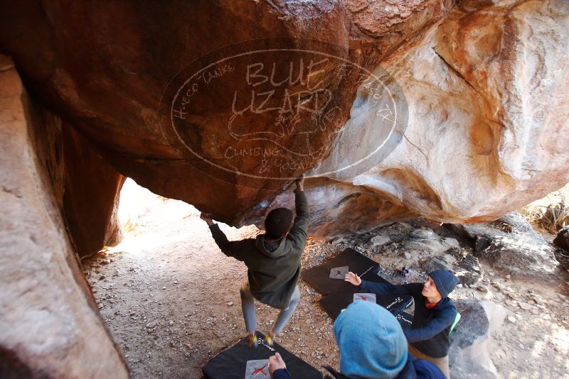Bouldering in Hueco Tanks on 12/16/2019 with Blue Lizard Climbing and Yoga

Filename: SRM_20191216_1657230.jpg
Aperture: f/2.8
Shutter Speed: 1/160
Body: Canon EOS-1D Mark II
Lens: Canon EF 16-35mm f/2.8 L