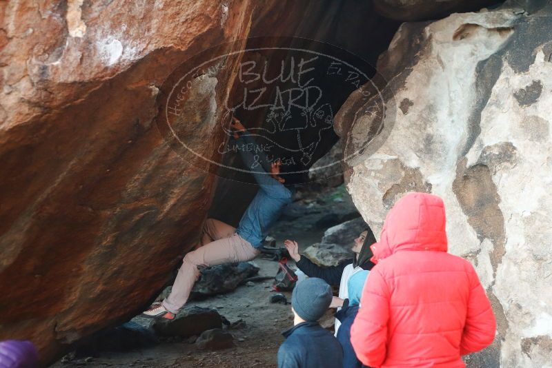 Bouldering in Hueco Tanks on 12/16/2019 with Blue Lizard Climbing and Yoga

Filename: SRM_20191216_1750060.jpg
Aperture: f/2.8
Shutter Speed: 1/250
Body: Canon EOS-1D Mark II
Lens: Canon EF 50mm f/1.8 II