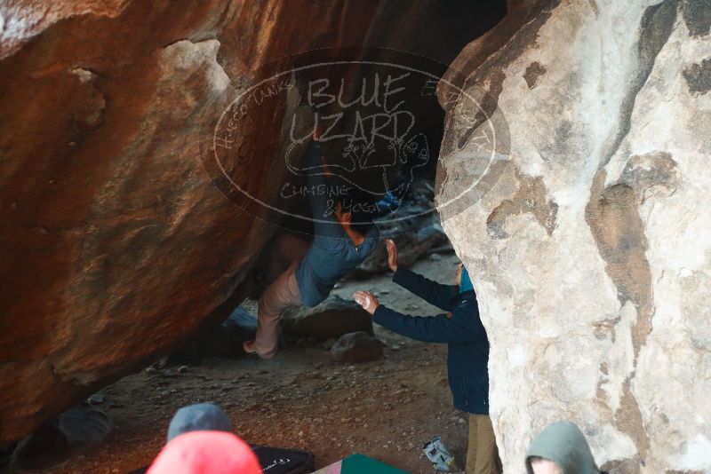 Bouldering in Hueco Tanks on 12/16/2019 with Blue Lizard Climbing and Yoga

Filename: SRM_20191216_1755210.jpg
Aperture: f/2.2
Shutter Speed: 1/250
Body: Canon EOS-1D Mark II
Lens: Canon EF 50mm f/1.8 II
