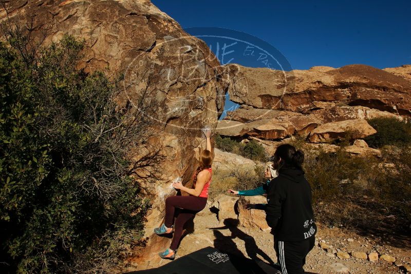 Bouldering in Hueco Tanks on 12/19/2019 with Blue Lizard Climbing and Yoga

Filename: SRM_20191219_1039030.jpg
Aperture: f/7.1
Shutter Speed: 1/640
Body: Canon EOS-1D Mark II
Lens: Canon EF 16-35mm f/2.8 L