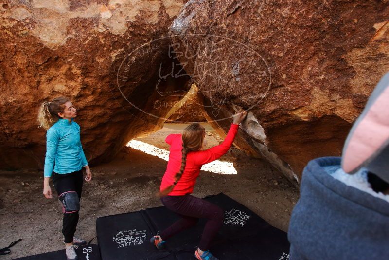 Bouldering in Hueco Tanks on 12/19/2019 with Blue Lizard Climbing and Yoga

Filename: SRM_20191219_1111090.jpg
Aperture: f/6.3
Shutter Speed: 1/250
Body: Canon EOS-1D Mark II
Lens: Canon EF 16-35mm f/2.8 L