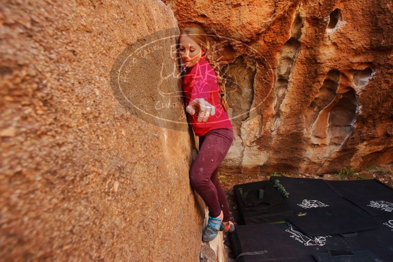 Bouldering in Hueco Tanks on 12/19/2019 with Blue Lizard Climbing and Yoga

Filename: SRM_20191219_1158160.jpg
Aperture: f/4.5
Shutter Speed: 1/250
Body: Canon EOS-1D Mark II
Lens: Canon EF 16-35mm f/2.8 L