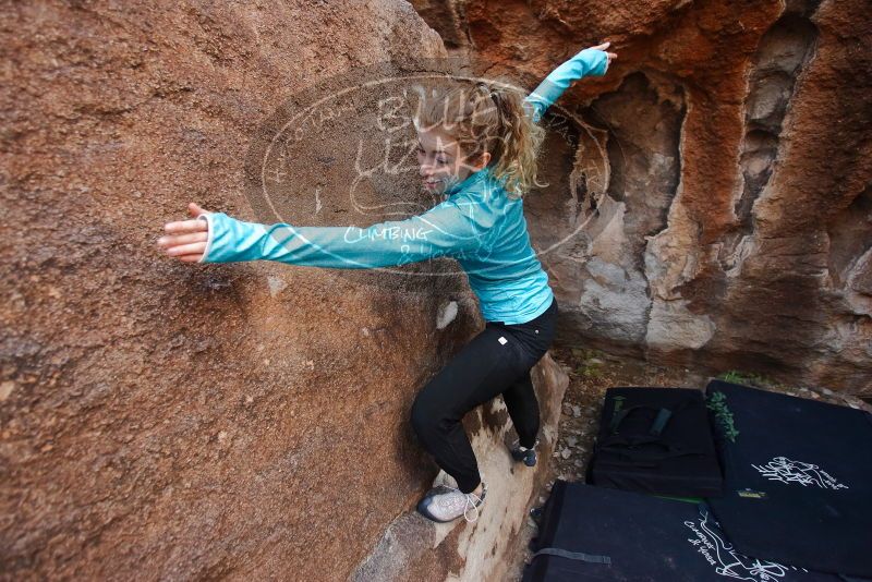 Bouldering in Hueco Tanks on 12/19/2019 with Blue Lizard Climbing and Yoga

Filename: SRM_20191219_1158560.jpg
Aperture: f/3.5
Shutter Speed: 1/250
Body: Canon EOS-1D Mark II
Lens: Canon EF 16-35mm f/2.8 L